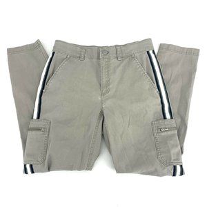 Size 0 Athleta Summit Cargo Pants Khaki Black Whit